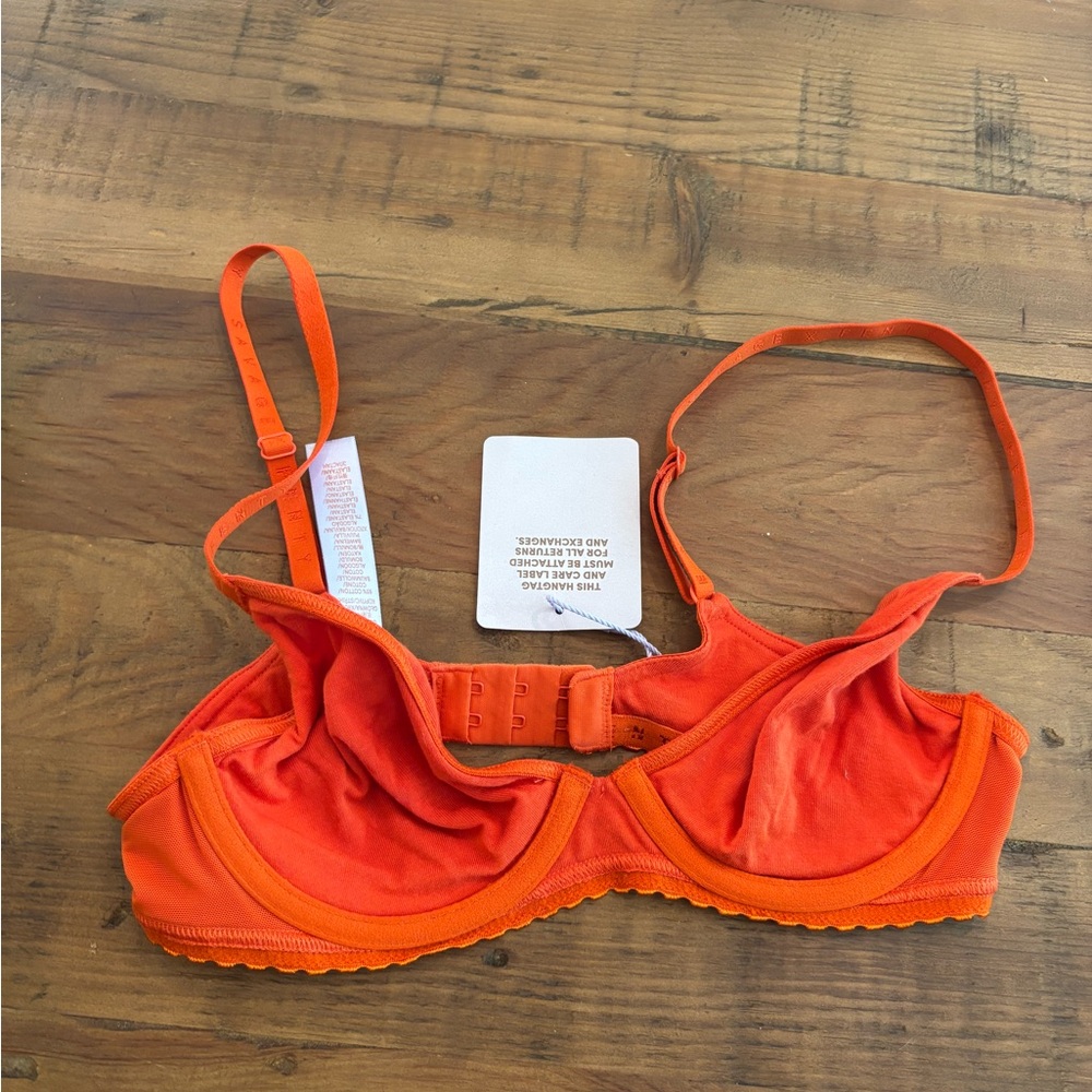 Savage X Fenty Orange Bra